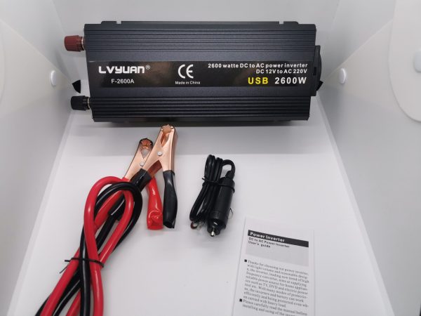 Įtampos keitiklis 2600w